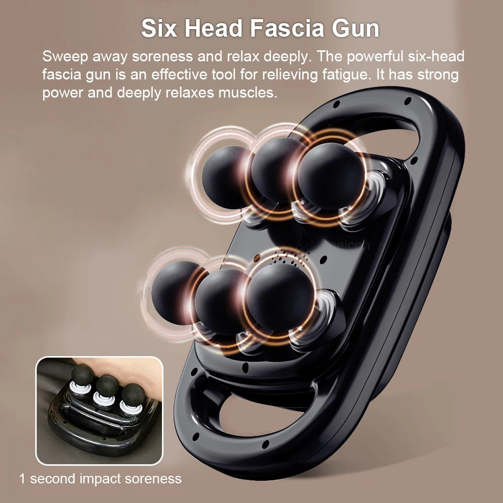Mendora Six-Head Muscle Relief Gun